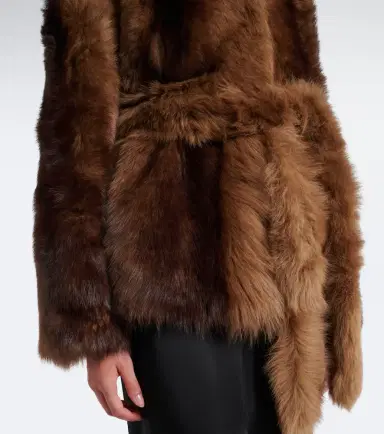 Nour Hammour Elsa shearling jacket | Thumbnail 5