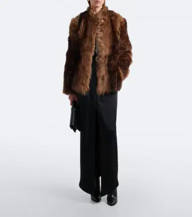 Nour Hammour Elsa shearling jacket | Thumbnail 6