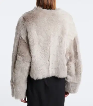 Nour Hammour Dianne shearling jacket | Thumbnail 2