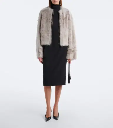 Nour Hammour Dianne shearling jacket | Thumbnail 5