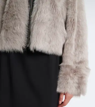 Nour Hammour Dianne shearling jacket | Thumbnail 6
