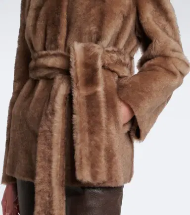 Nour Hammour Elsa shearling jacket | Thumbnail 2