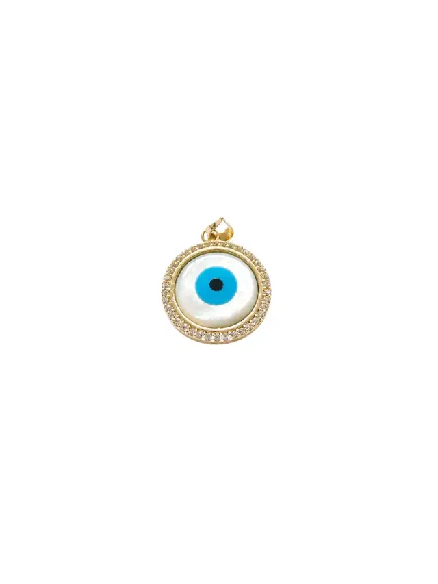 Wish Fine Jewelry 14KY 2,0g Eye Pendant
