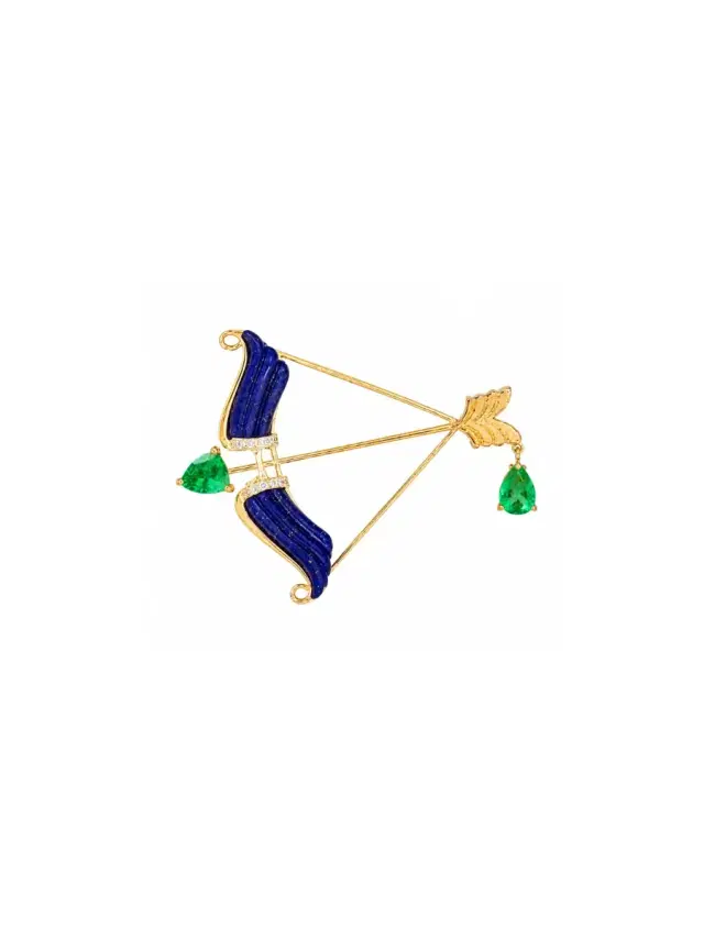 Wish Fine Jewelry ??ct ?? 18K Gold Sargitarius Brooch