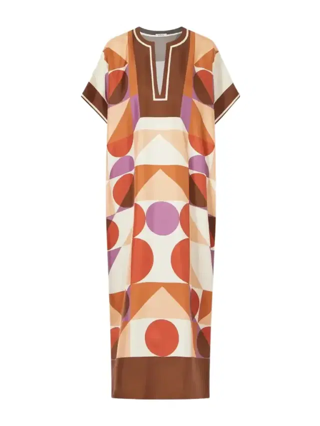 Eres Marisa Silk-twill Kaftan