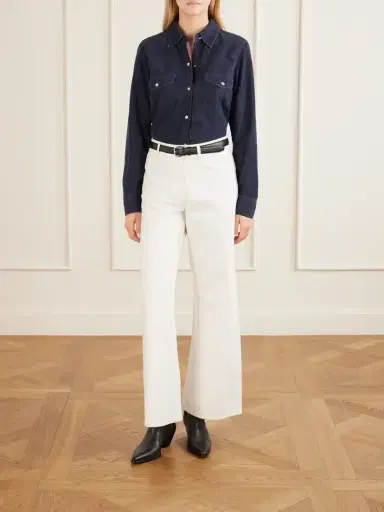 Nili Lotan Travis Cotton-corduroy Shirt | Thumbnail 2 Nili Lotan Travis Cotton-corduroy Shirt | Thumbnail 2