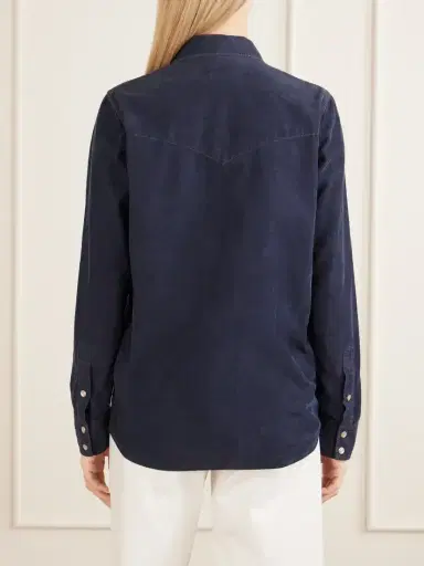 Nili Lotan Travis Cotton-corduroy Shirt | Thumbnail 4 Nili Lotan Travis Cotton-corduroy Shirt | Thumbnail 4