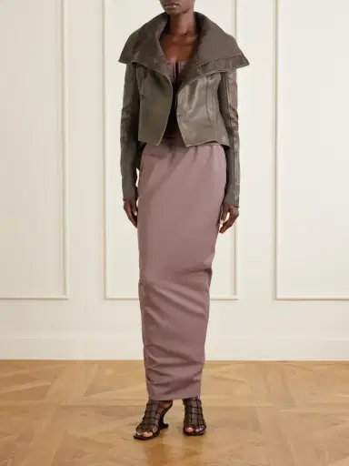 Rick Owens Naska Leather Biker Jacket | Thumbnail 2 Rick Owens Naska Leather Biker Jacket | Thumbnail 2