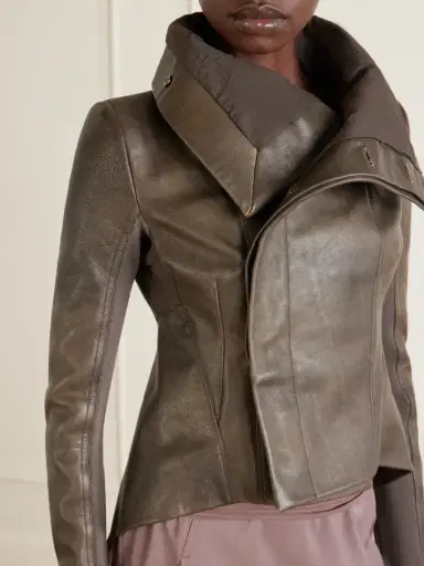 Rick Owens Naska Leather Biker Jacket | Thumbnail 5 Rick Owens Naska Leather Biker Jacket | Thumbnail 5