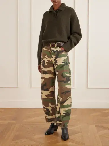 Nili Lotan Tribeca Cotton Straight-leg Pants | Thumbnail 2