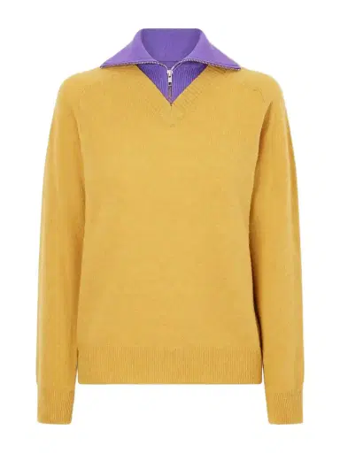 MM6 MAISON MARGIELA Ribbed Wool-blend Sweater | Thumbnail 1