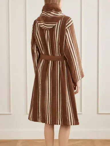 Autumn Sonata Charlotte Striped Cotton-terry Robe | Thumbnail 3 Autumn Sonata Charlotte Striped Cotton-terry Robe | Thumbnail 3