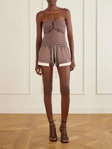 Rick Owens Tower Fog Shell Shorts | Thumbnail 2 Rick Owens Tower Fog Shell Shorts | Thumbnail 2