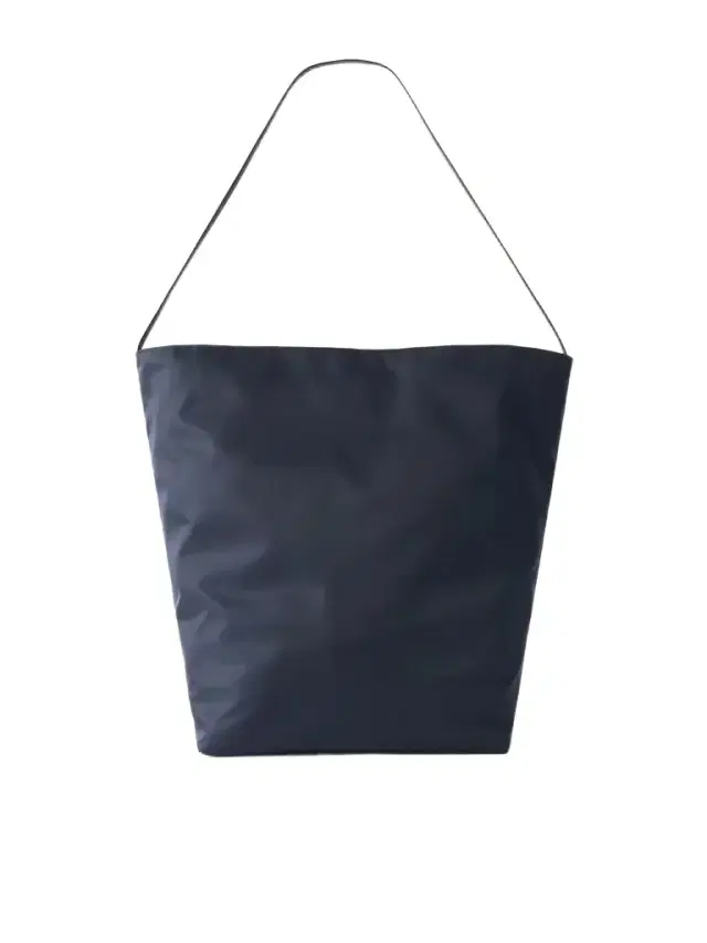 Bucket Leather-trimmed Satin-shell Tote