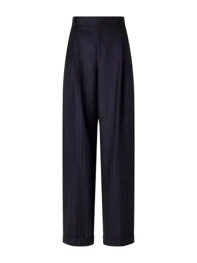 Polo Ralph Lauren Pinstriped Fresco-wool Straight-leg Pants | Thumbnail 1