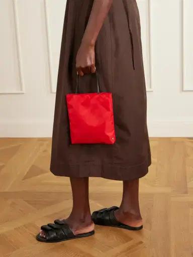 Valesque Thea Leather-trimmed Nylon Tote Bag | Thumbnail 2 Valesque Thea Leather-trimmed Nylon Tote Bag | Thumbnail 2