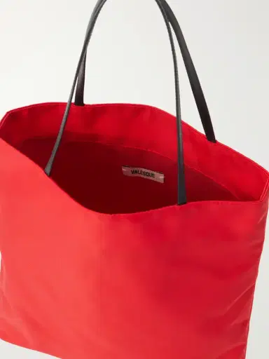 Valesque Thea Leather-trimmed Nylon Tote Bag | Thumbnail 6 Valesque Thea Leather-trimmed Nylon Tote Bag | Thumbnail 6