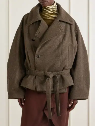 Lemaire Wool And Alpaca-blend Coat | Thumbnail 3 Lemaire Wool And Alpaca-blend Coat | Thumbnail 3