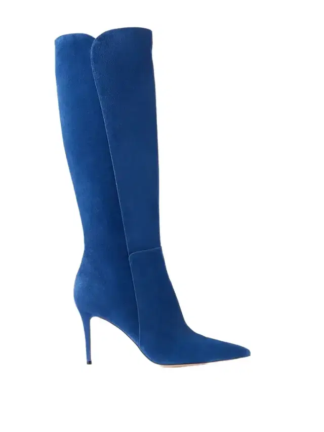 Gianvito Rossi Levy 85 Suede Knee Boots