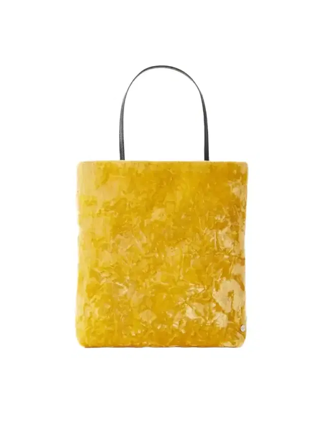 Thea Leather-trimmed Crushed-velvet Tote
