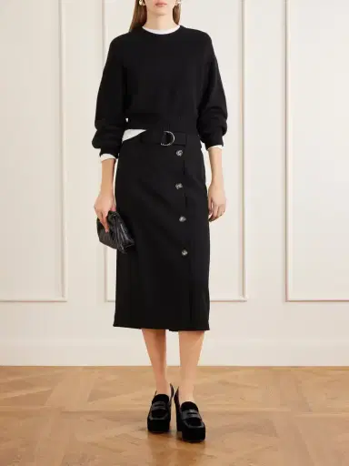 Gianvito Rossi Hadden 70 Leather-trimmed Velvet Pumps | Thumbnail 4