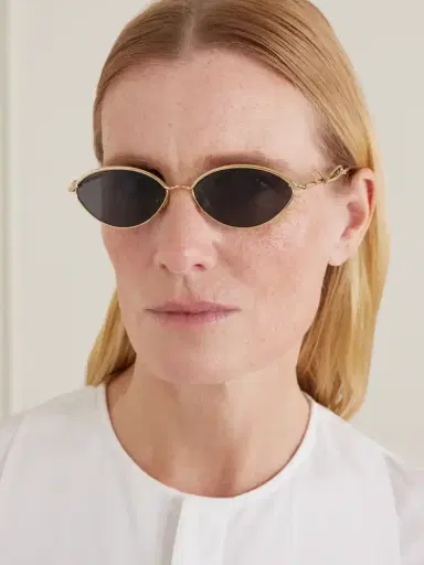 DIOR Eyewear Rounded-shaped Metal Sunglasses | Thumbnail 2