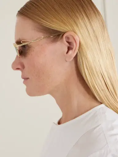 DIOR Eyewear Rounded-shaped Metal Sunglasses | Thumbnail 5