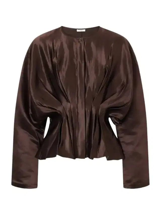 Joseph Eris Gathered Linen And Silk-blend Blouse