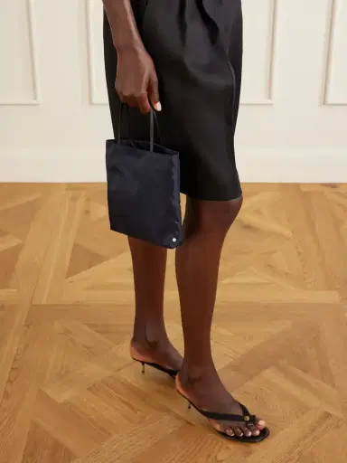Valesque Thea Leather-trimmed Nylon Tote Bag | Thumbnail 2