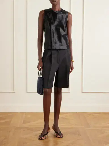 Valesque Thea Leather-trimmed Nylon Tote Bag | Thumbnail 3
