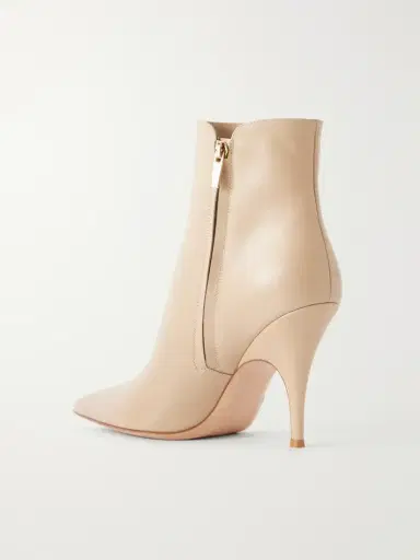 Gianvito Rossi Sofia 95 Leather Ankle Boots | Thumbnail 3 Gianvito Rossi Sofia 95 Leather Ankle Boots | Thumbnail 3