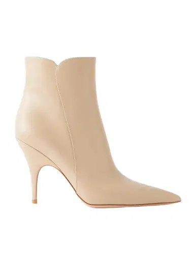 Gianvito Rossi Sofia 95 Leather Ankle Boots | Thumbnail 1 Gianvito Rossi Sofia 95 Leather Ankle Boots | Thumbnail 1