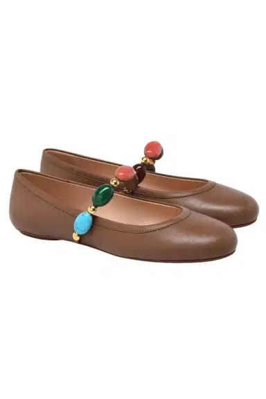 Gianvito Rossi Shanti Mary Jane Flat | Thumbnail 2 Gianvito Rossi Shanti Mary Jane Flat | Thumbnail 2