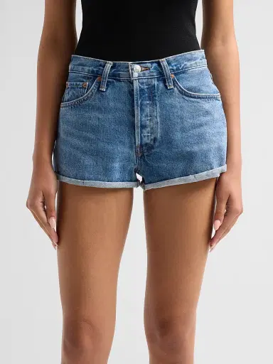 RE/DONE Women's Daisy Denim Shorts | Thumbnail 5 RE/DONE Women's Daisy Denim Shorts | Thumbnail 5
