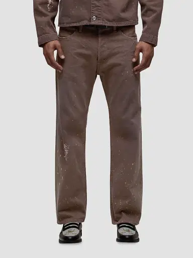 Hudson Jeans Men's Rylan Cotton Straight-Leg Jeans - Distress Brindle | Thumbnail 3 Hudson Jeans Men's Rylan Cotton Straight-Leg Jeans - Distress Brindle | Thumbnail 3