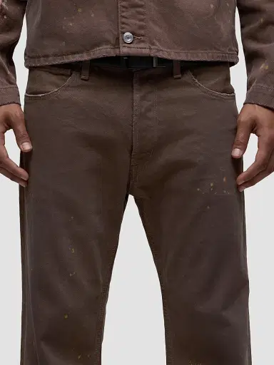 Hudson Jeans Men's Rylan Cotton Straight-Leg Jeans - Distress Brindle | Thumbnail 4 Hudson Jeans Men's Rylan Cotton Straight-Leg Jeans - Distress Brindle | Thumbnail 4
