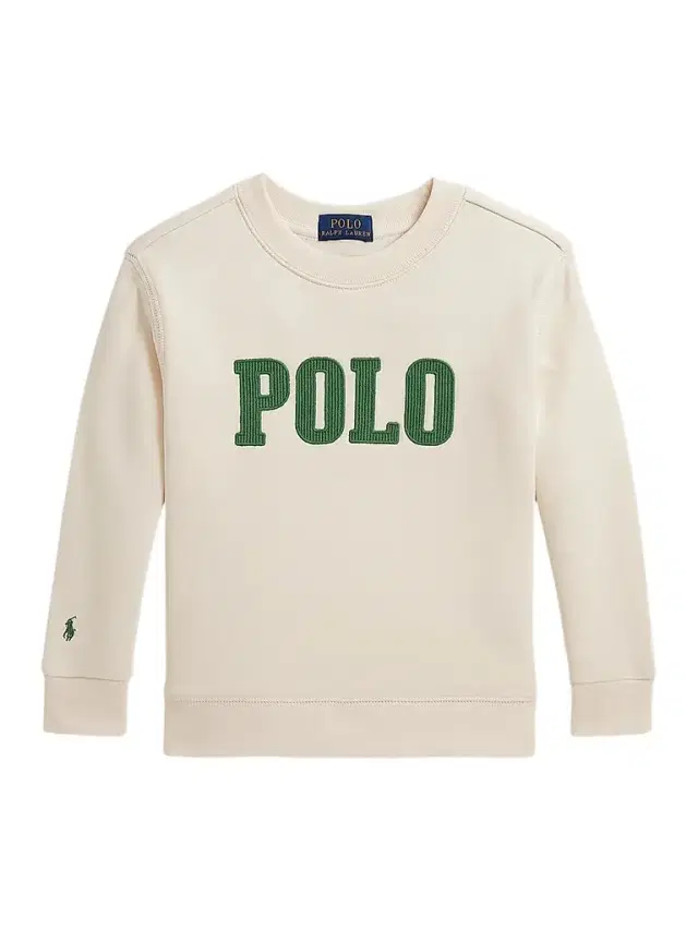 Little Boy's & Boy's & Boy's Logo Embroidered Fleece Sweatshirt - Estate Cream