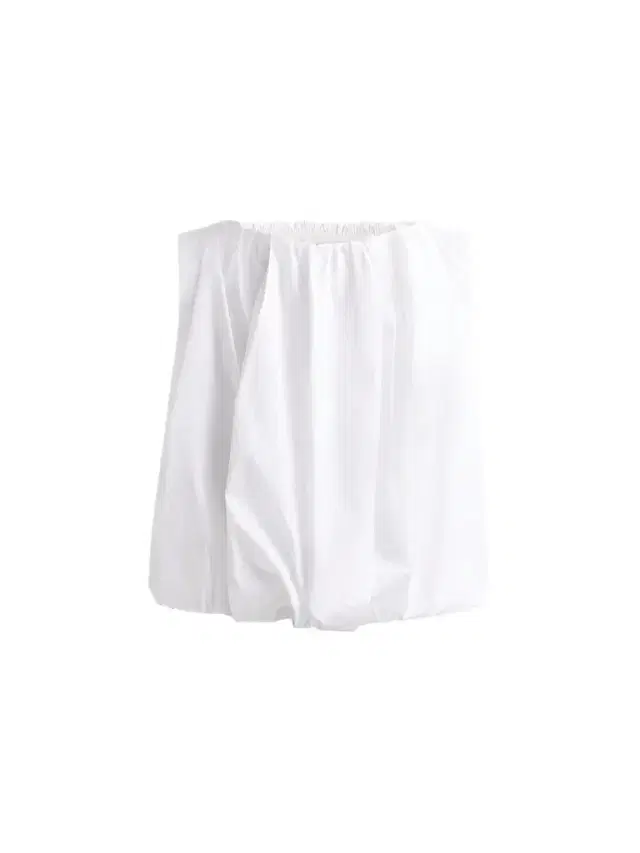 Co Women's Bubble tton Poplin Top - White