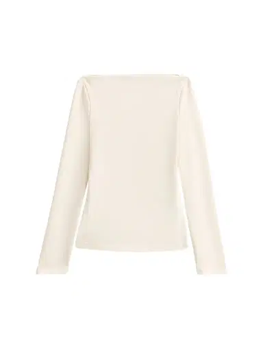 Ralph Lauren Collection Women's Marybeth Cashmere Boatneck Sweater - Lux Cream | Thumbnail 1