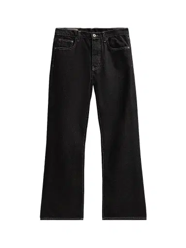 Off-White Men's Slim Relaxed Jeans - Black - Size 44 | Thumbnail 1