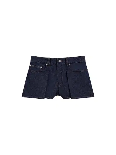 Givenchy Women's Pinch Shorts in Raw Denim | Thumbnail 1