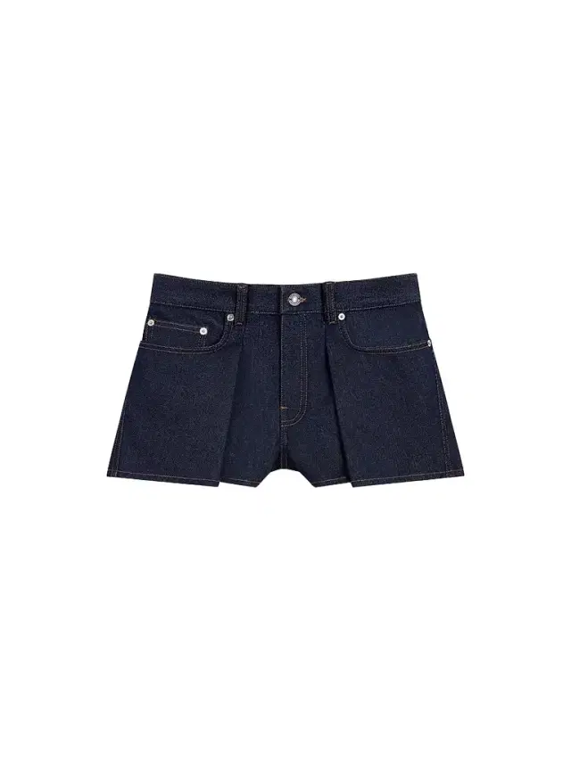 Givenchy Women's Pinch Shorts in Raw Denim