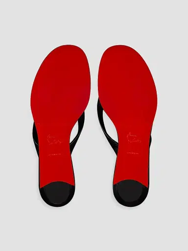 Christian Louboutin Women's Miss Z Thong Sandals - Black | Thumbnail 6