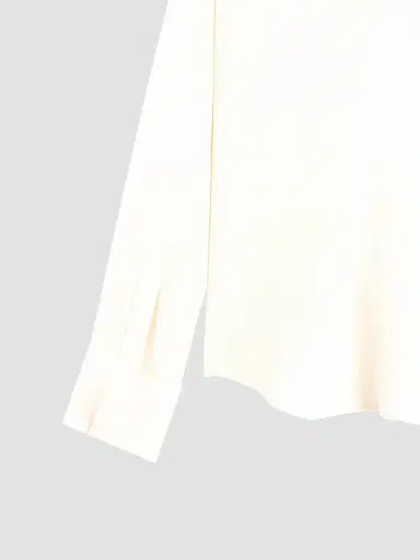 Givenchy Women's Shirt in Silk with Deconstructed Collar | Thumbnail 5
