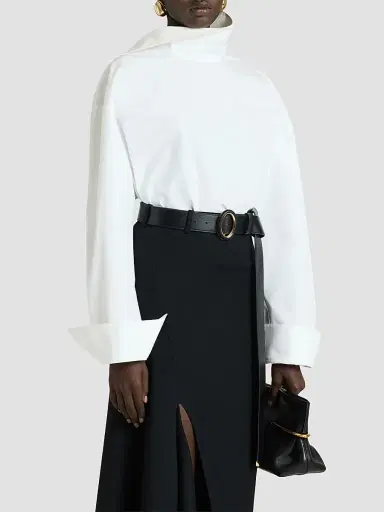 Givenchy Women's Back-to-Front Shirt in Poplin | Thumbnail 6