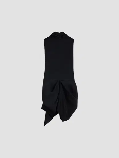 Givenchy Women's Draped Top in Crepe Satin | Thumbnail 3 Givenchy Women's Draped Top in Crepe Satin | Thumbnail 3