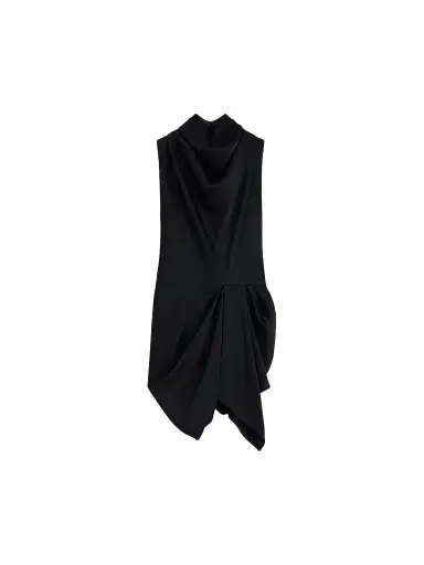 Givenchy Women's Draped Top in Crepe Satin | Thumbnail 1 Givenchy Women's Draped Top in Crepe Satin | Thumbnail 1