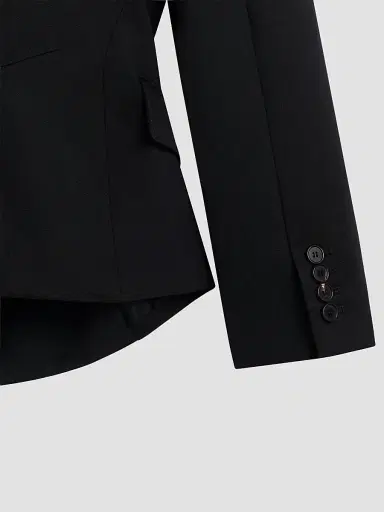 Givenchy Women's Reverse Lapel Blazer in wool | Thumbnail 5 Givenchy Women's Reverse Lapel Blazer in wool | Thumbnail 5