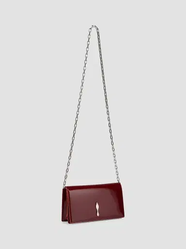 Christian Louboutin Women's Bettina Patent Leather Clutch | Thumbnail 3 Christian Louboutin Women's Bettina Patent Leather Clutch | Thumbnail 3