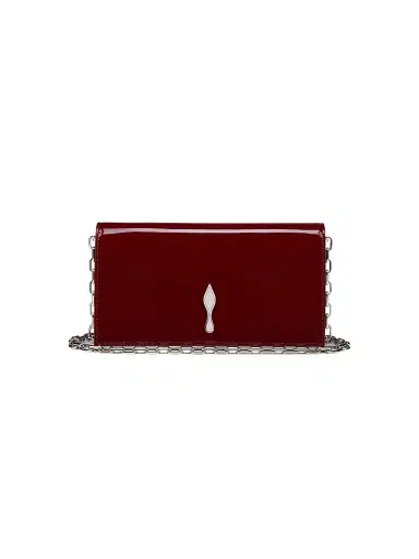 Christian Louboutin Women's Bettina Patent Leather Clutch | Thumbnail 1 Christian Louboutin Women's Bettina Patent Leather Clutch | Thumbnail 1